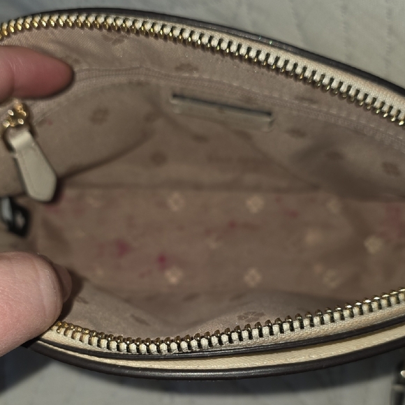 kate spade Cream Crossbody Bag with Gold Chain - Picture 9 of 9